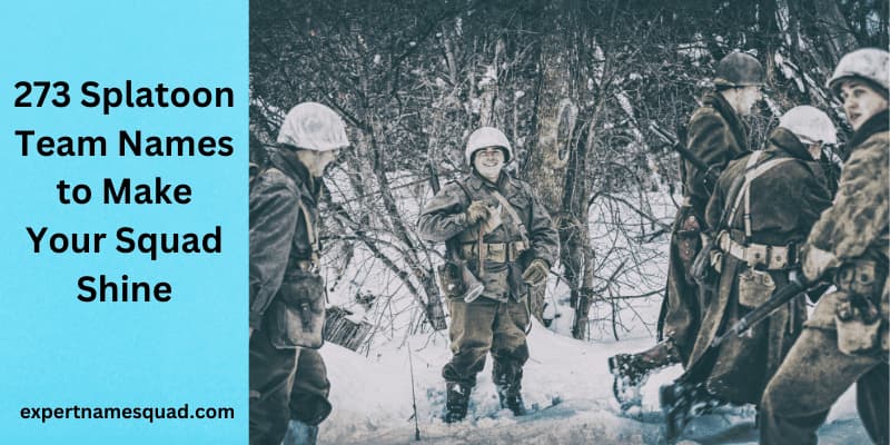 273 Splatoon Team Names to Make Your Squad Shine